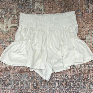 Free People get your flirt on shorts in white
